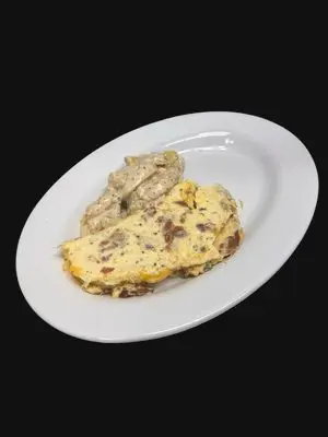 Cheezy Bacon Omelette