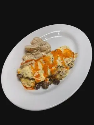 Gouda Sausage Omelette