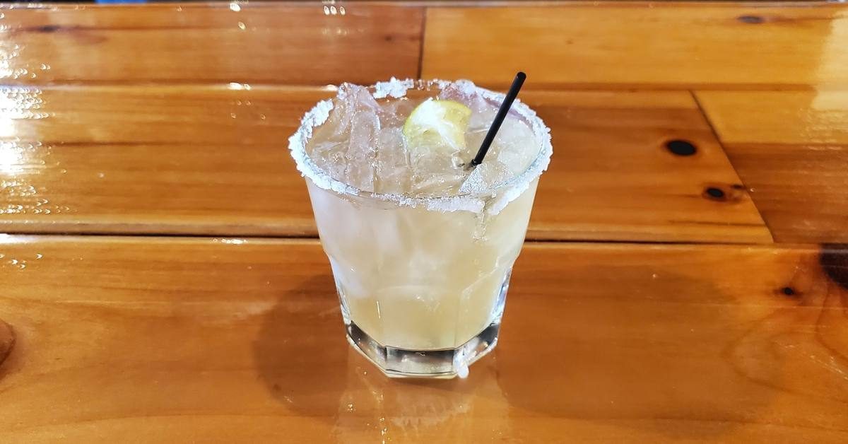 Signature margarita at The Grille at Lakeshore